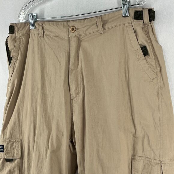 ABERCROMBIE & FITCH Shorts Mens L Paratroops 11" Cargo Military Cotton Nylon - Picture 3 of 15
